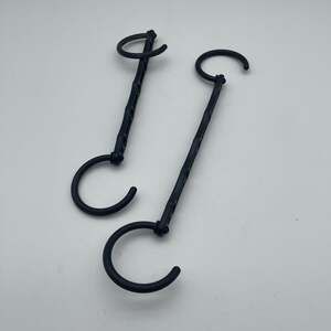 Treasure Gurus Space Saving Plastic Hanger Hooks 10 Pack Closet Storage Organize